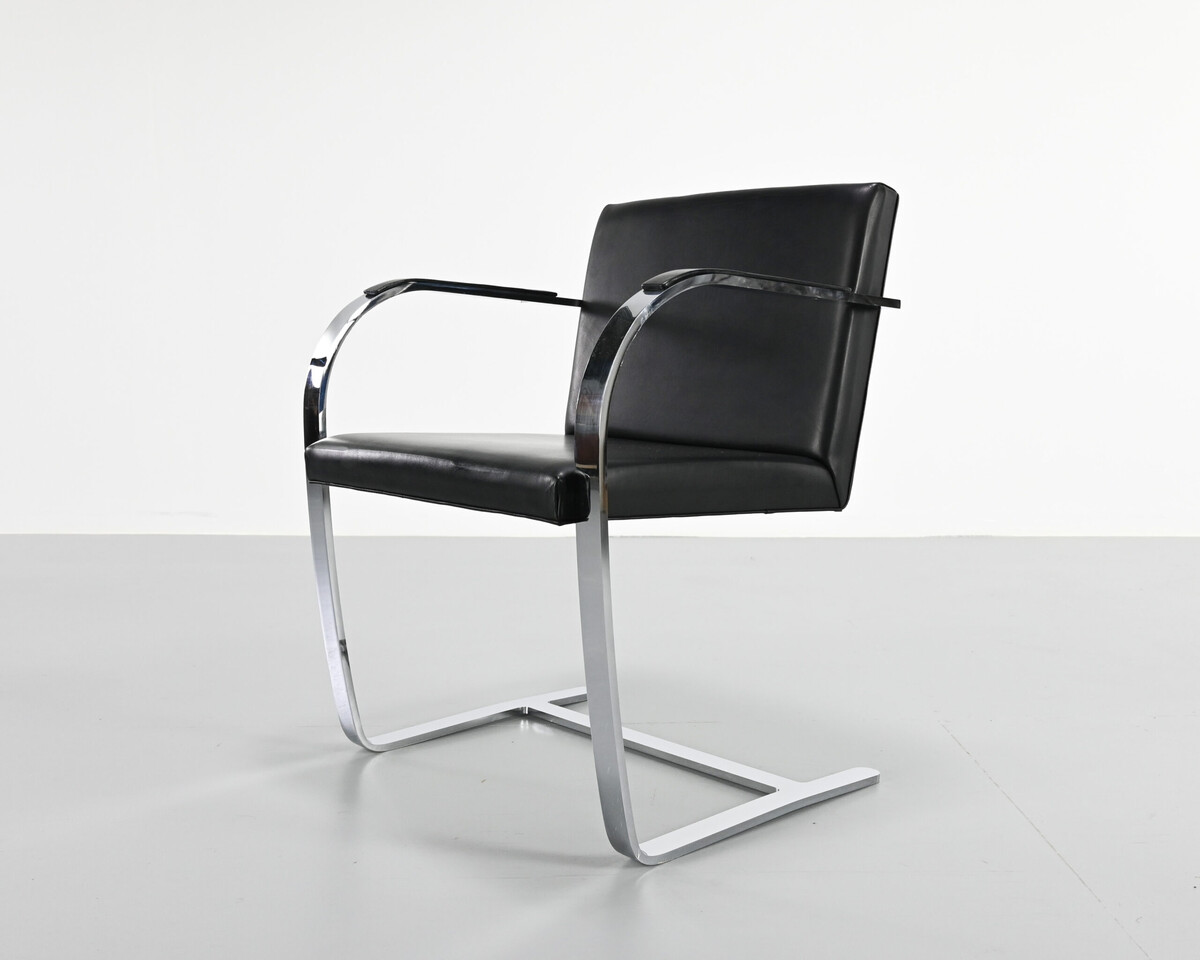 Pair of armchairs BRNO,by Mies Van Der Rohe, 1960's