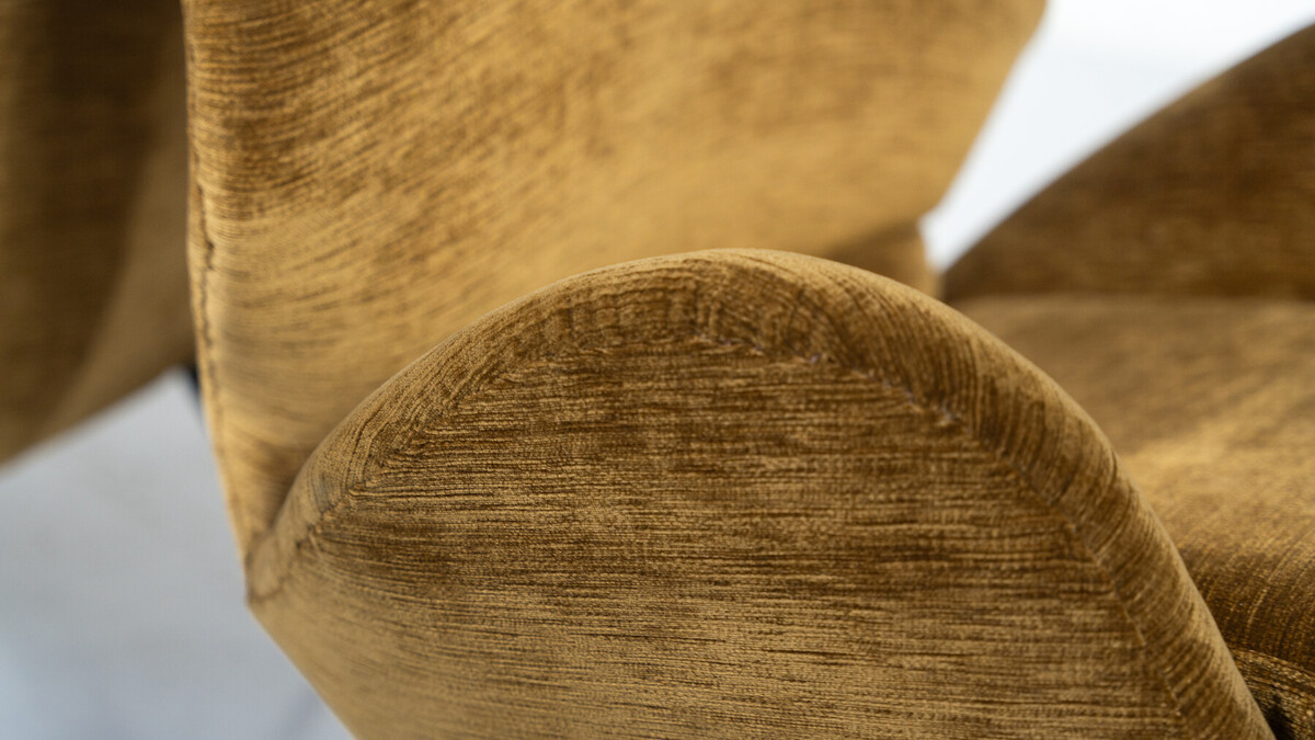 Pair of Armchairs, Italy, 1950s - New Velvet Upholstey