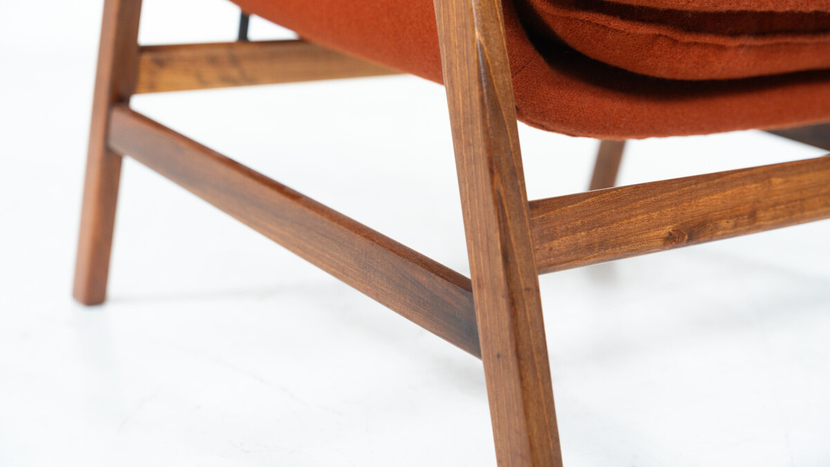 Pair of Armchairs Mod. 849 by Gianfranco Frattini for Cassina, 1950s