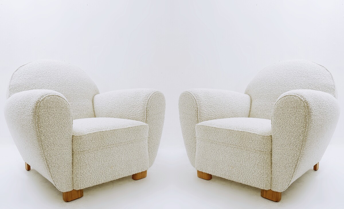 Art deco sales armchairs for sale