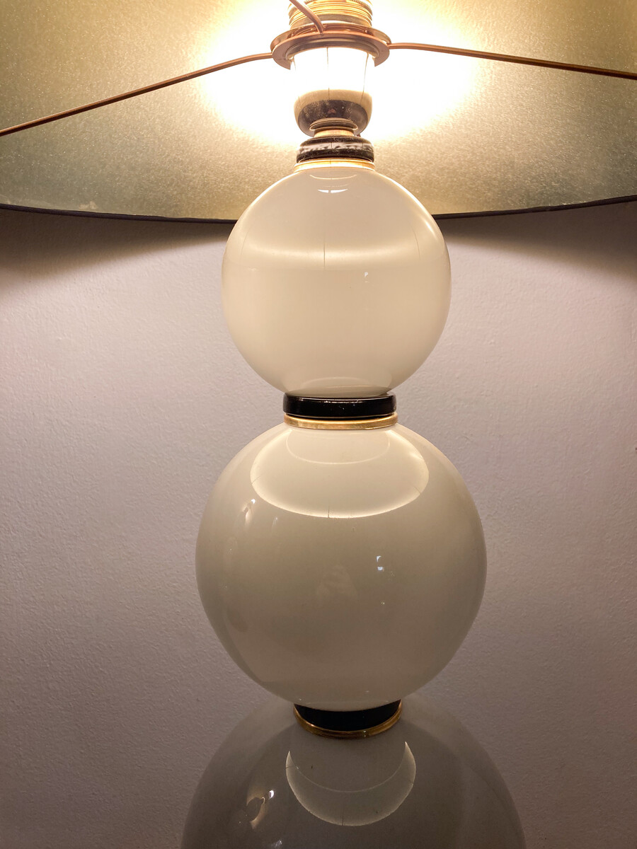 Pair of art deco style lamps