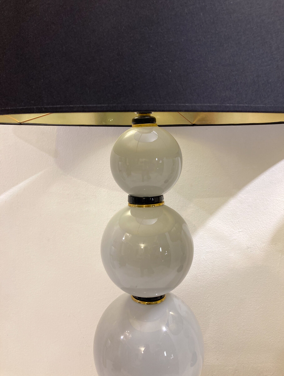 Pair of art deco style lamps