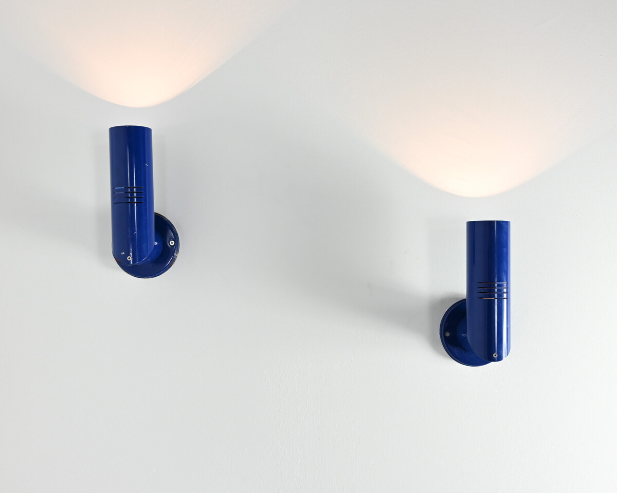 Pair of articulated wall lights by Goffredo Regianni, Italy, 1960's
