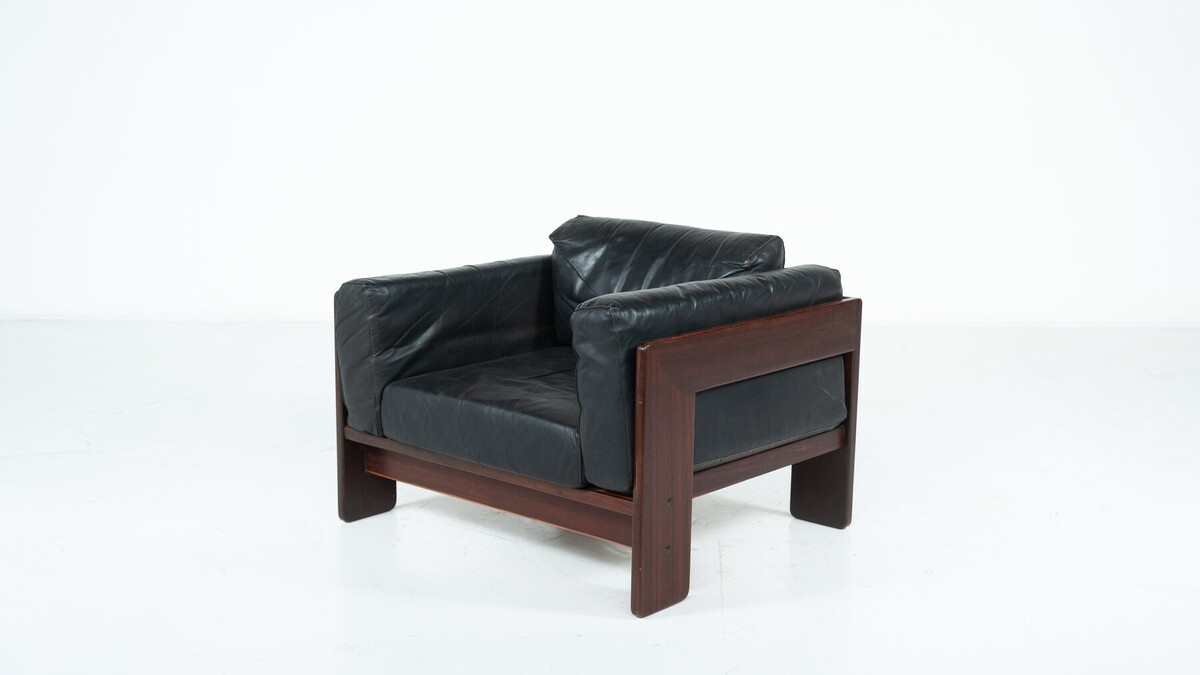 Pair of Bastiano Armchairs by Tobia Scarpa for Knoll, Italy, 1962
