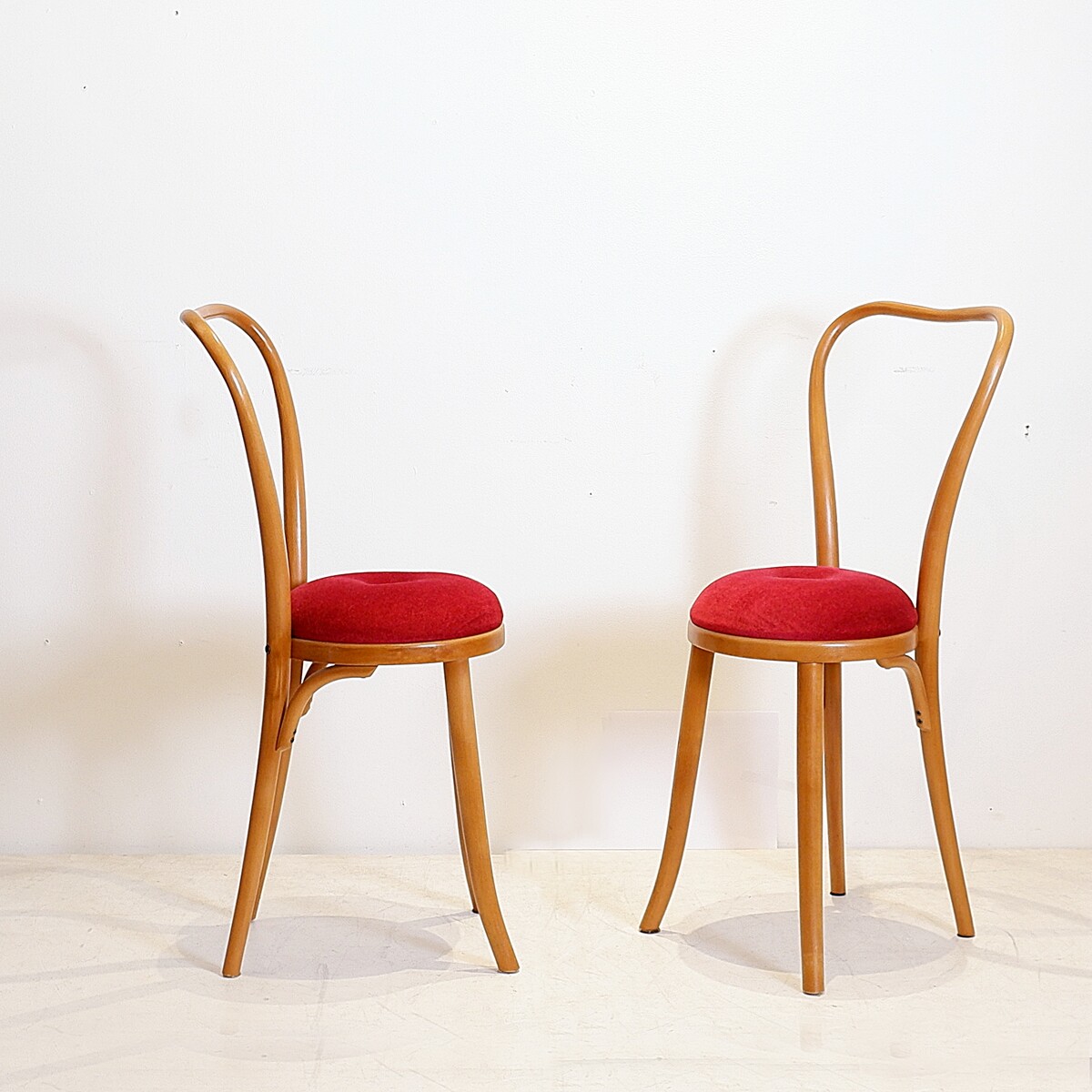 Pair of Bentwood Side Chairs , 1960s