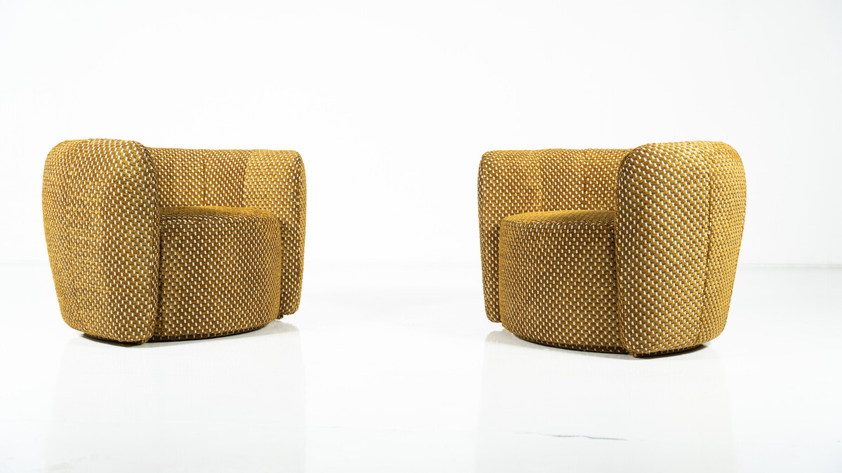 Pair of Contemporary Armchairs, Italy