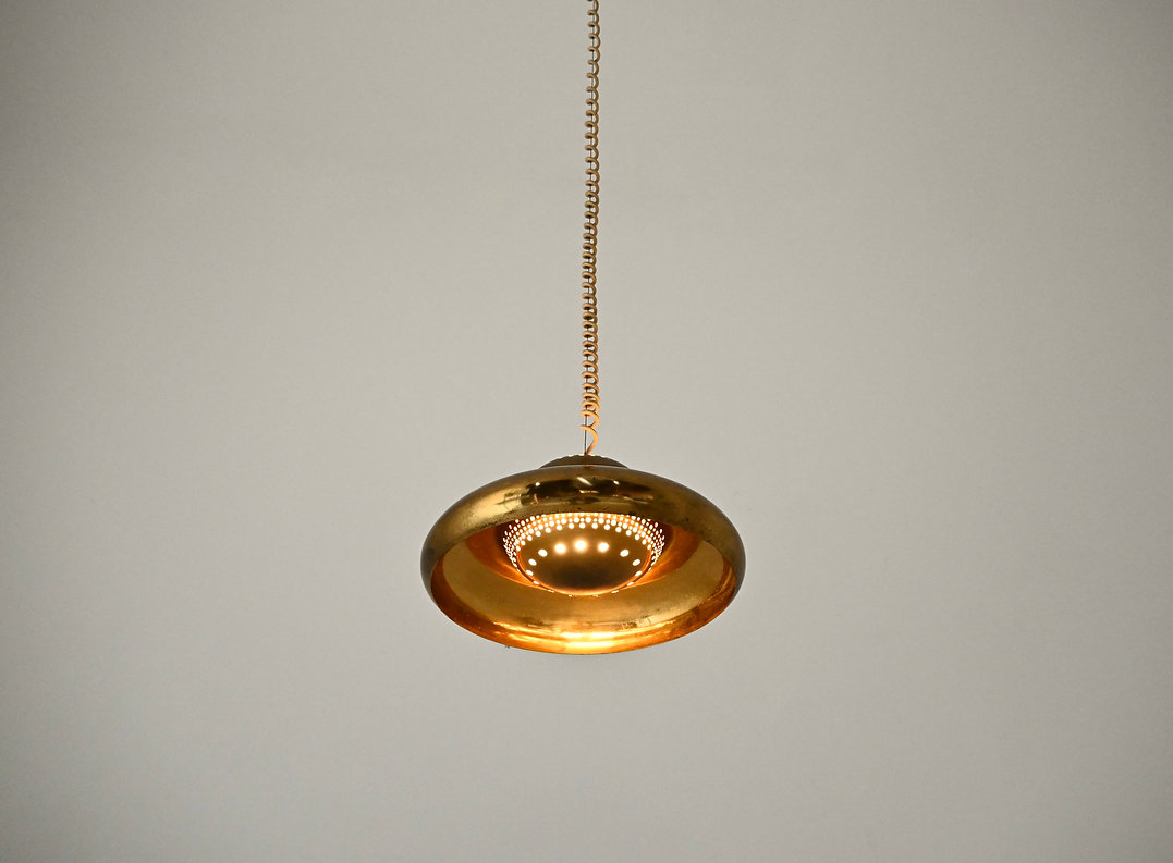 Pair of Fior di Loto Hanging Lamp by Afra & Tobia Scarpa for Flos, 1960s