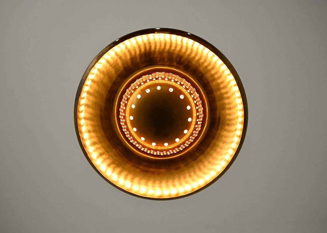 Pair of Fior di Loto Hanging Lamp by Afra & Tobia Scarpa for Flos, 1960s