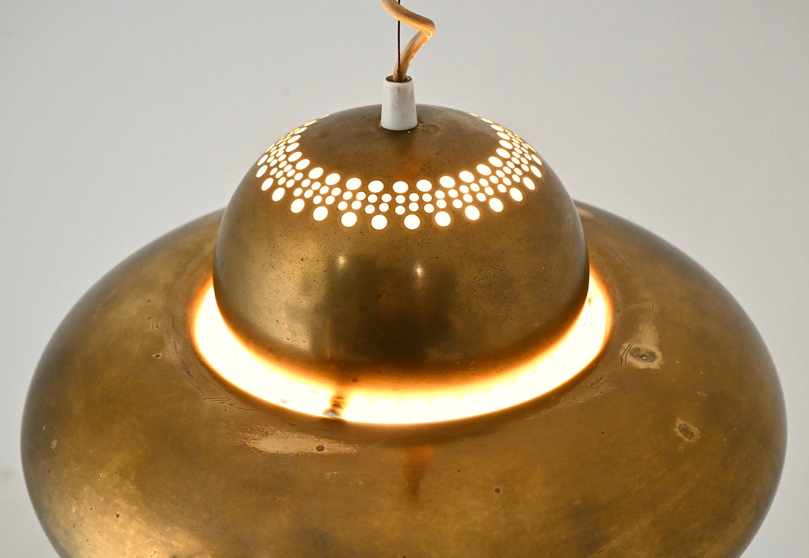 Pair of Fior di Loto Hanging Lamp by Afra & Tobia Scarpa for Flos, 1960s