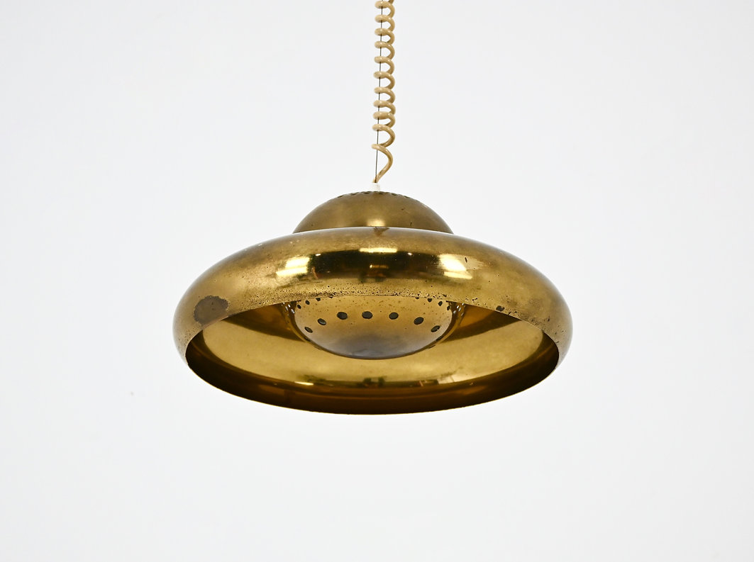 Pair of Fior di Loto Hanging Lamp by Afra & Tobia Scarpa for Flos, 1960s