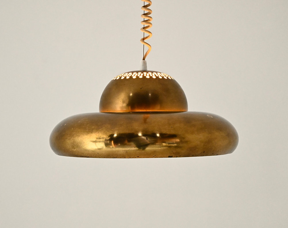 Pair of Fior di Loto Hanging Lamp by Afra & Tobia Scarpa for Flos, 1960s