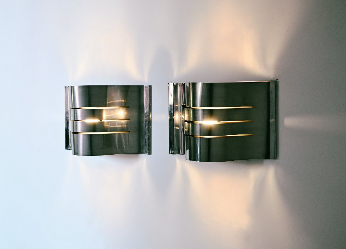 Pair of Italian Wall Lamps, 1960S