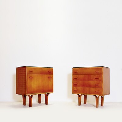 Pair of mid-century bedside tables by Novy Domov 1970
