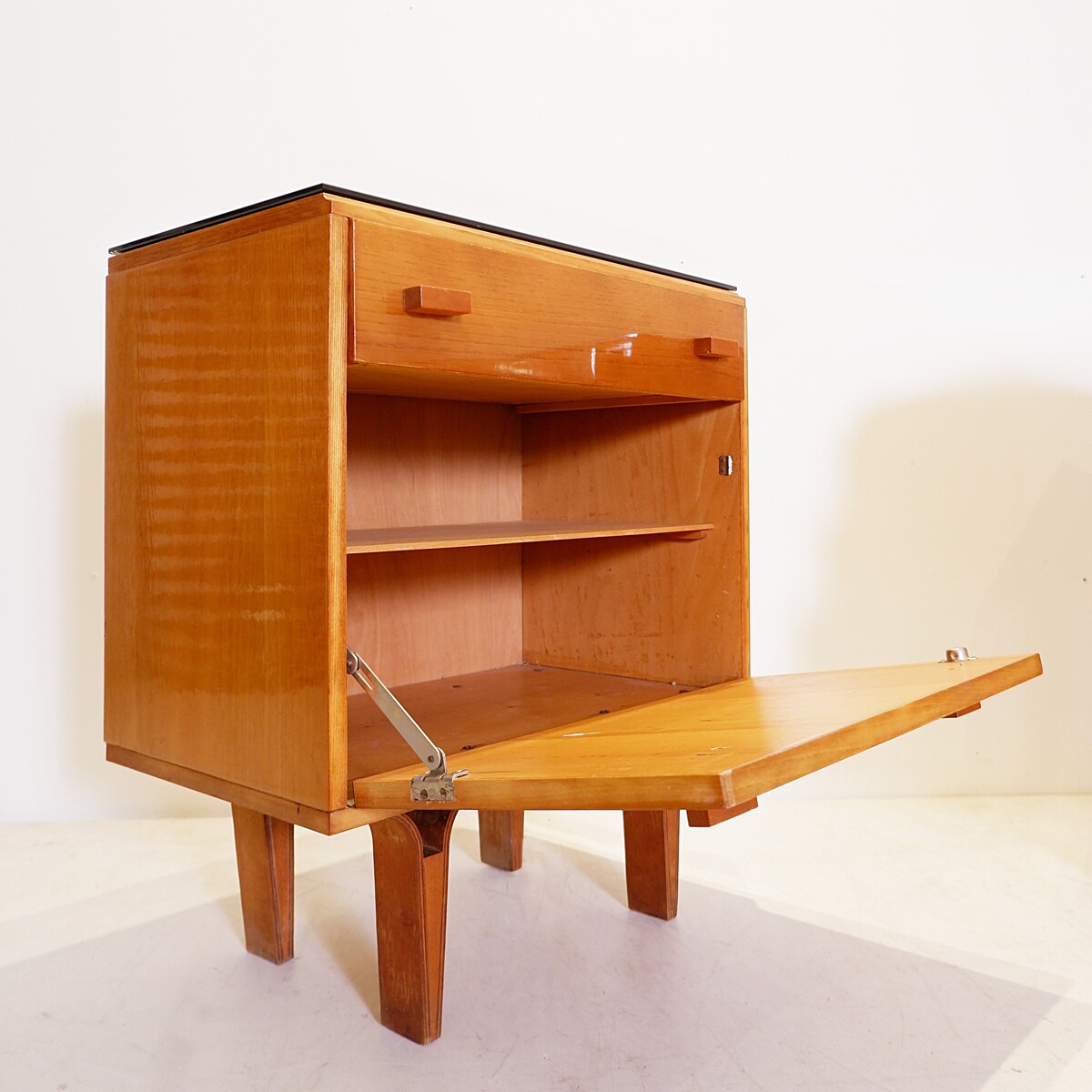 Pair of mid-century bedside tables by Novy Domov 1970