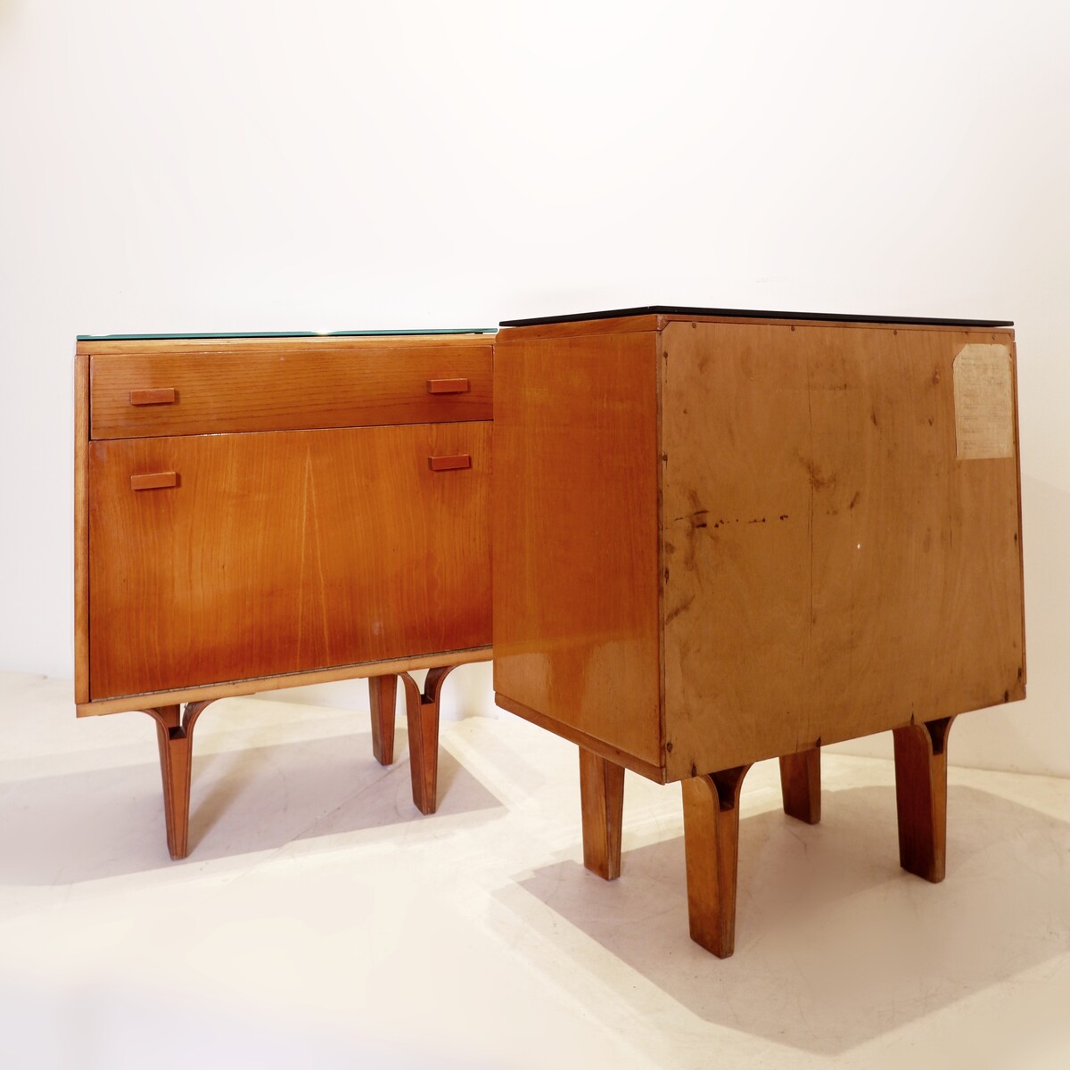 Pair of mid-century bedside tables by Novy Domov 1970