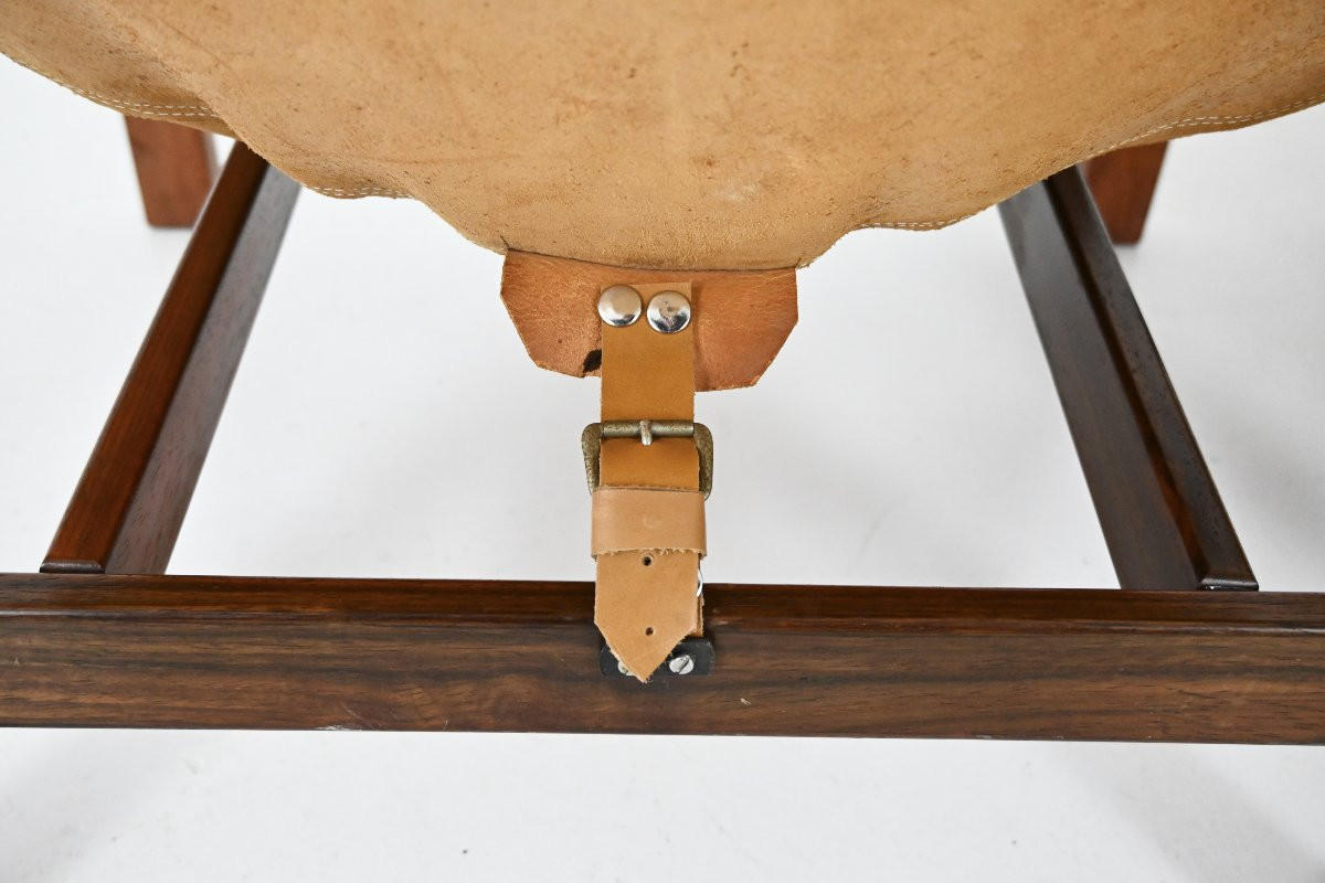 Pair of Safari armchairs by Carlo Hauner for Forma, 1970s