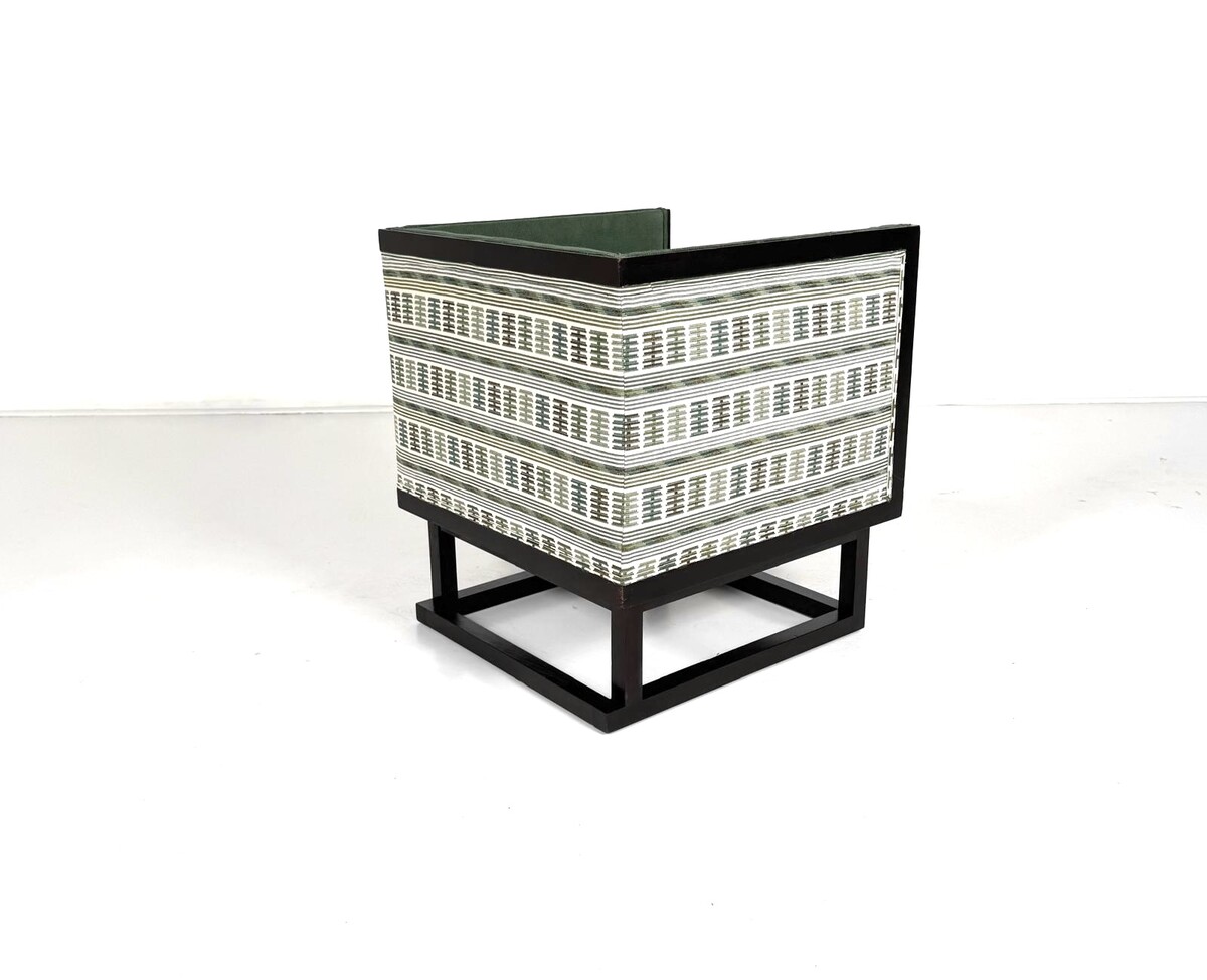 Pair of Vienna Secession Cabinet Chairs by Josef Hoffmann for Wittmann