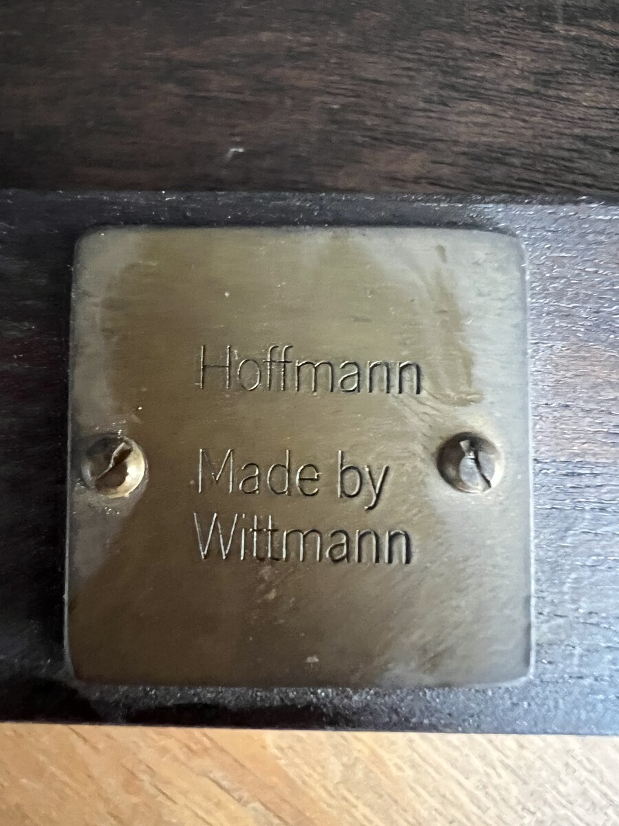 Pair of Vienna Secession Cabinet Chairs by Josef Hoffmann for Wittmann