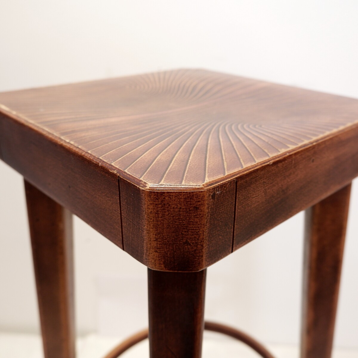 Pair of vintage Hutten bar stools, Holland