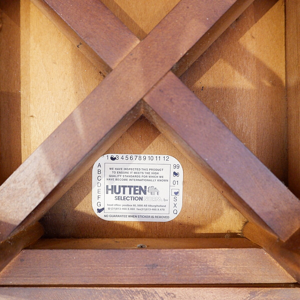 Pair of vintage Hutten bar stools, Holland