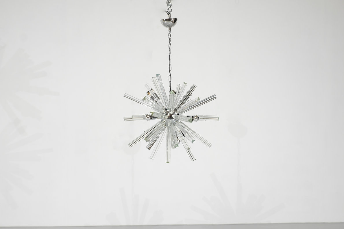 Pendant light Sputnik in Murano glass, Italy 1970s - 4 available