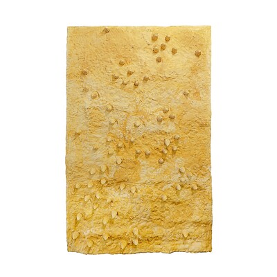 Plaster wall sculpture