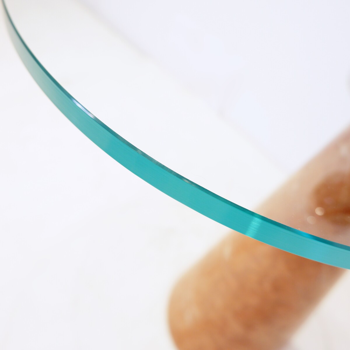 Post Modern Marble & Glass Table 1980s - Ettore Sottsass style