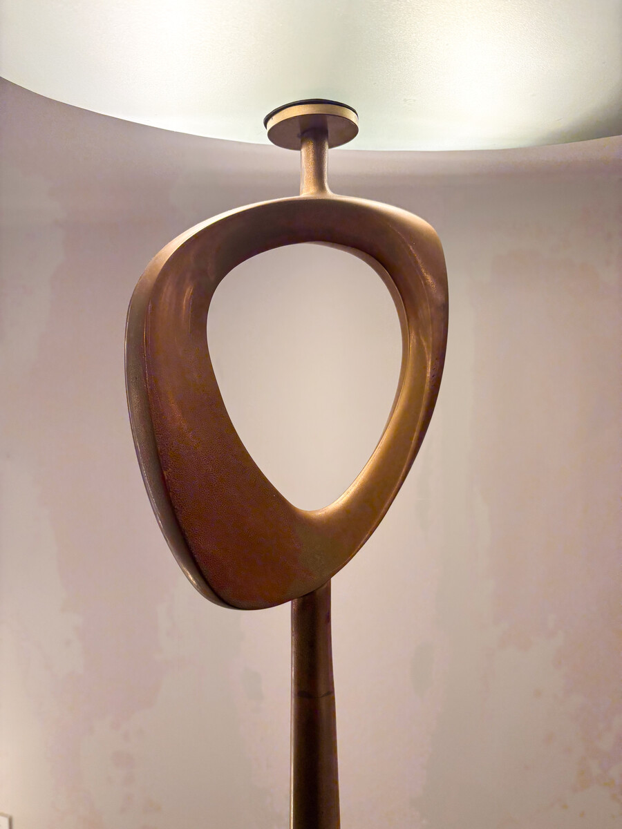 Rare Floor Lamp by Max Ingrand for Fontana Arte, 1950s