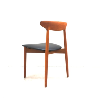 Rare Set of 8 Scandinavian Teak Chairs by Harry Østergaard for Randers Møbelfabrik