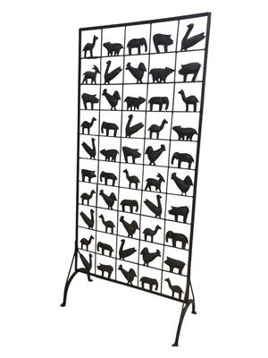 Room Divider / Screen by Atelier Marolles, France, 1950s