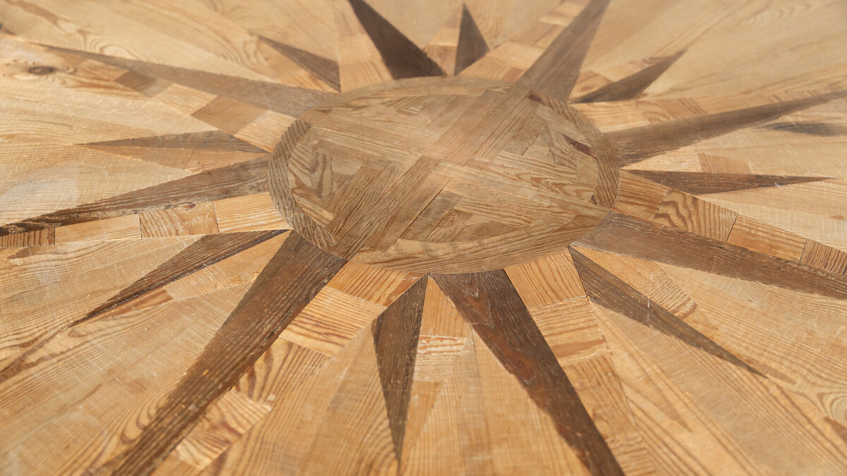 Rosa dei Venti Table by Mario Ceroli, Mobili Nella Valle, Poltrona, 1970s