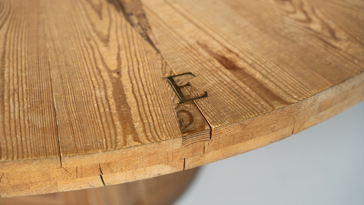 Rosa dei Venti Table by Mario Ceroli, Mobili Nella Valle, Poltrona, 1970s