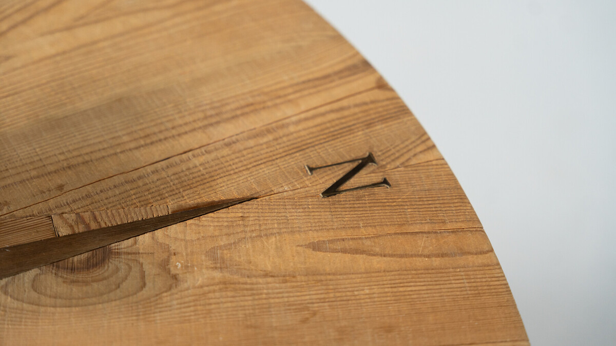 Rosa dei Venti Table by Mario Ceroli, Mobili Nella Valle, Poltrona, 1970s