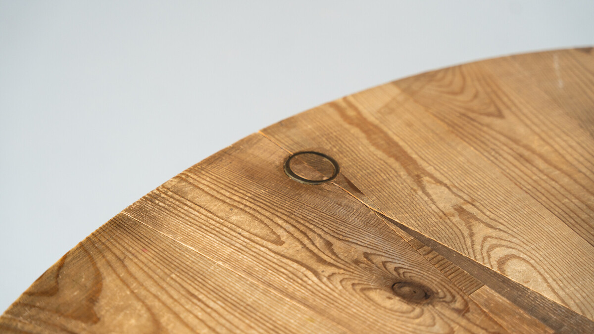 Rosa dei Venti Table by Mario Ceroli, Mobili Nella Valle, Poltrona, 1970s