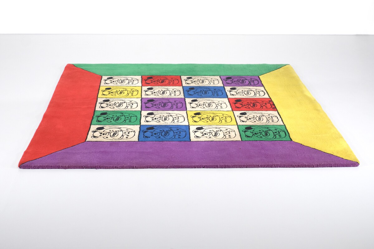 Rug by Jean-Charles De Castelbajac for Ko & Co - 1970s