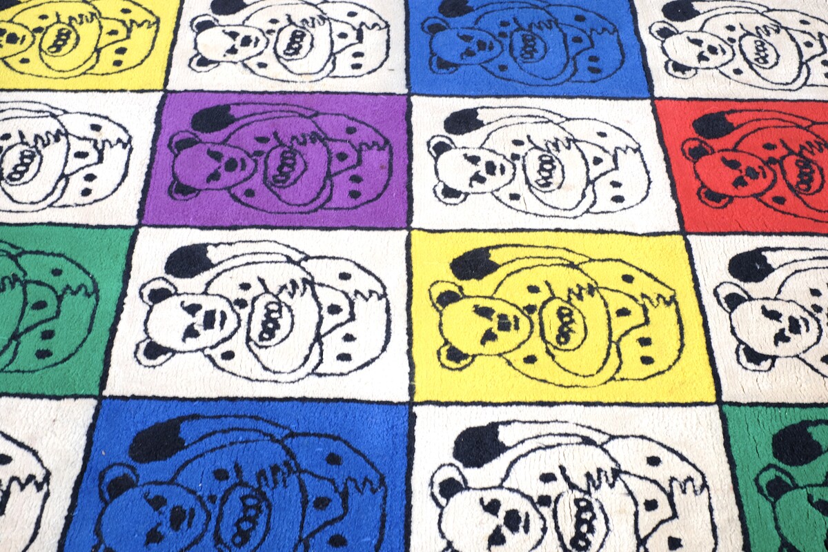 Rug by Jean-Charles De Castelbajac for Ko & Co - 1970s