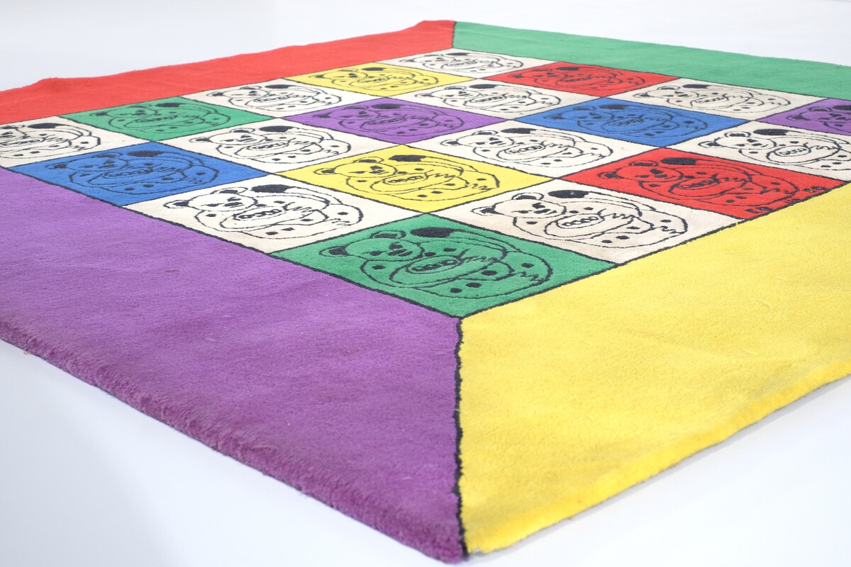 Rug by Jean-Charles De Castelbajac for Ko & Co - 1970s