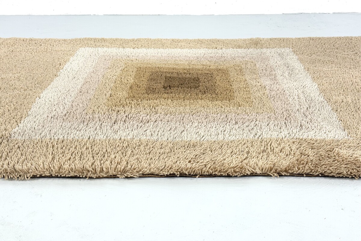 Rug in Wool attributed to Verner Panton for Tisca - 1970s