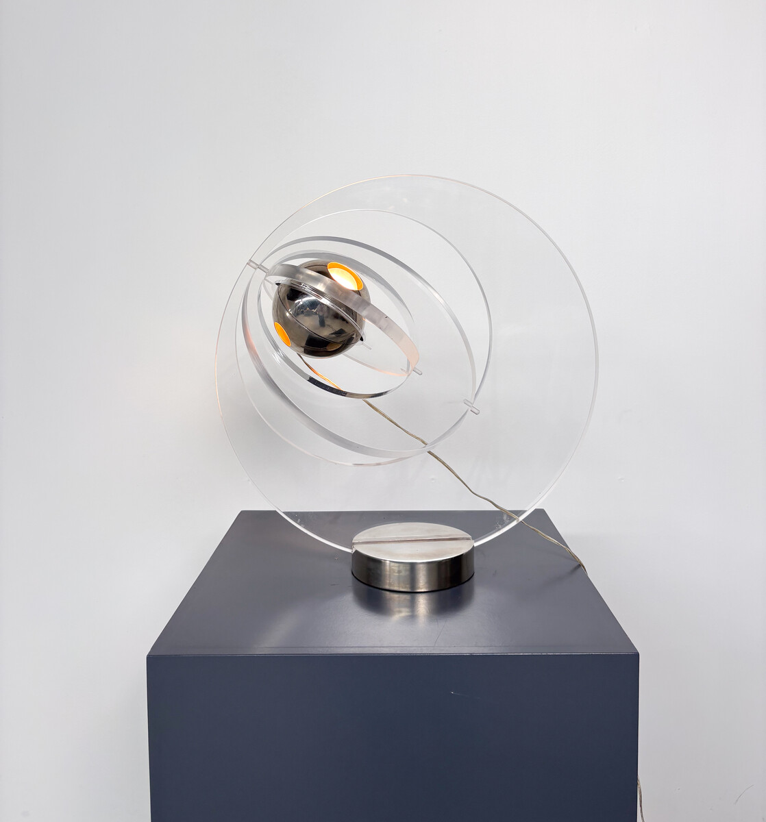 Satellite Table Lamp by Yanel Lebovici, 1969