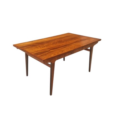Scandinavian Rio rosewood dining table with 2 extansions 