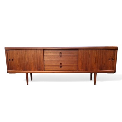 Scandinavian sideboard in teck by H.W. Klein for Bramin, Denmark, 1960's.
