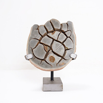 Septarian Nodule Custom on stand
