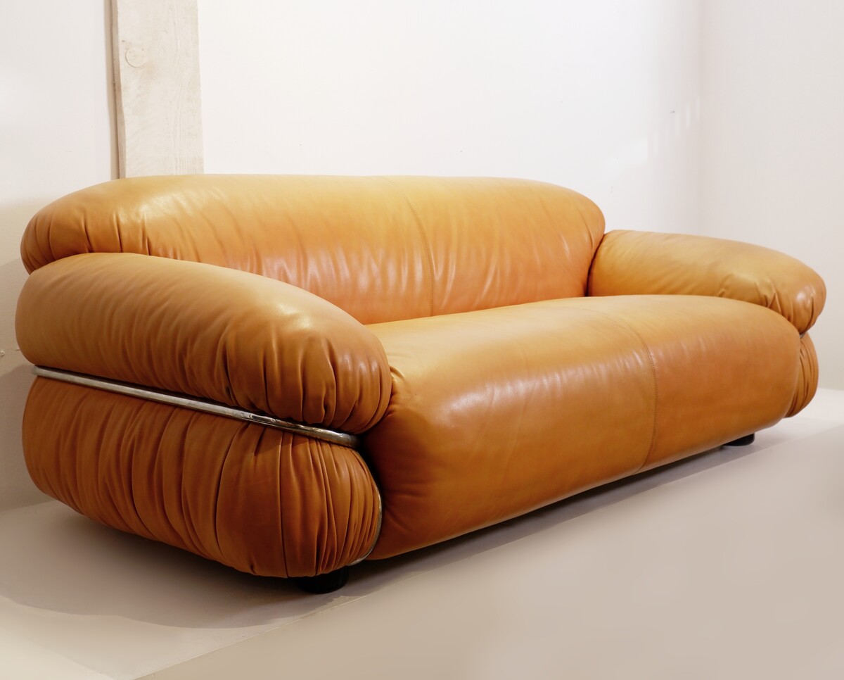 Sesann sofa by Gianfranco Frattini, for Cassina, Italy, 1960's