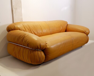 Sesann sofa by Gianfranco Frattini, for Cassina, Italy, 1960's