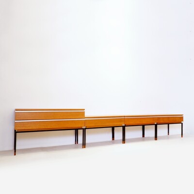 Set of 3+1 small chests of drawers 1960s - sold separately