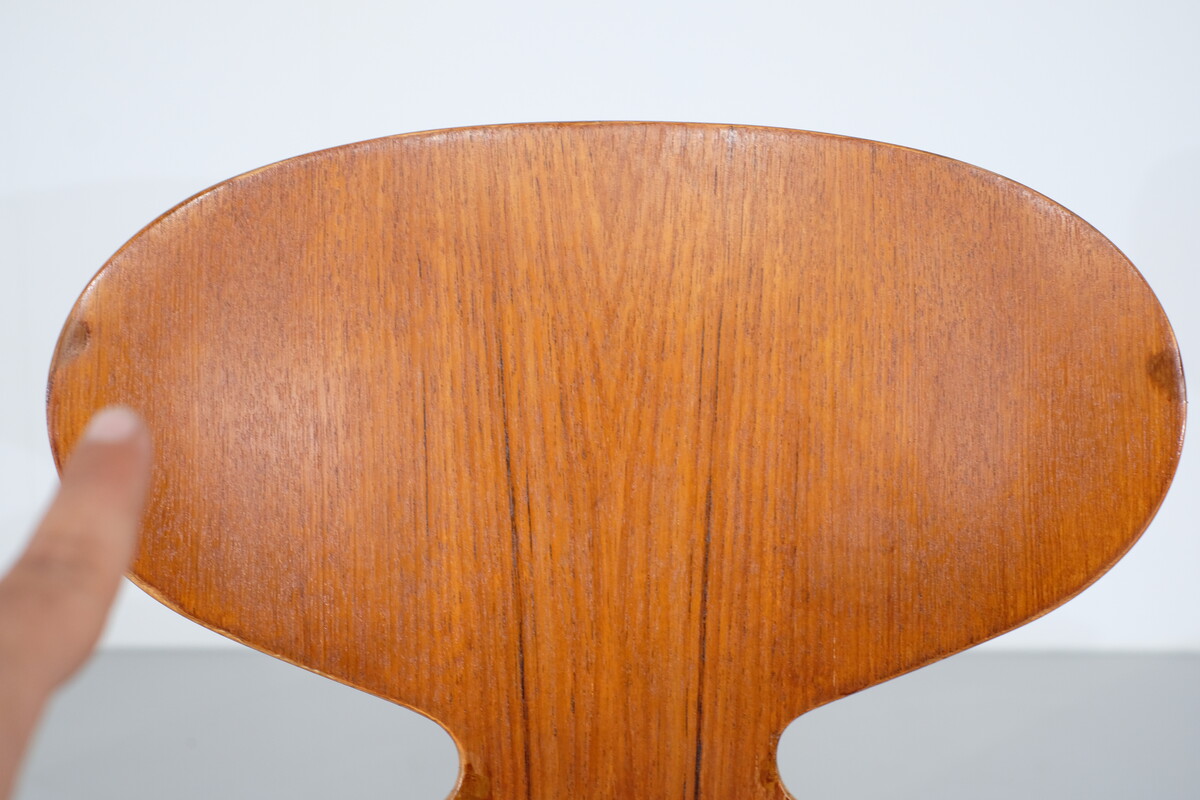 Set of 4 Ant 3100 chairs by Arne Jacobsen for Fritz Hansen - 1952s