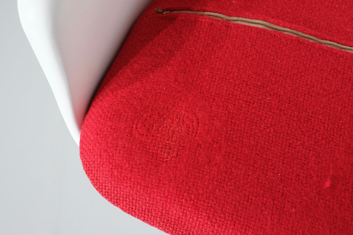 Set of 4 Armchairs model 