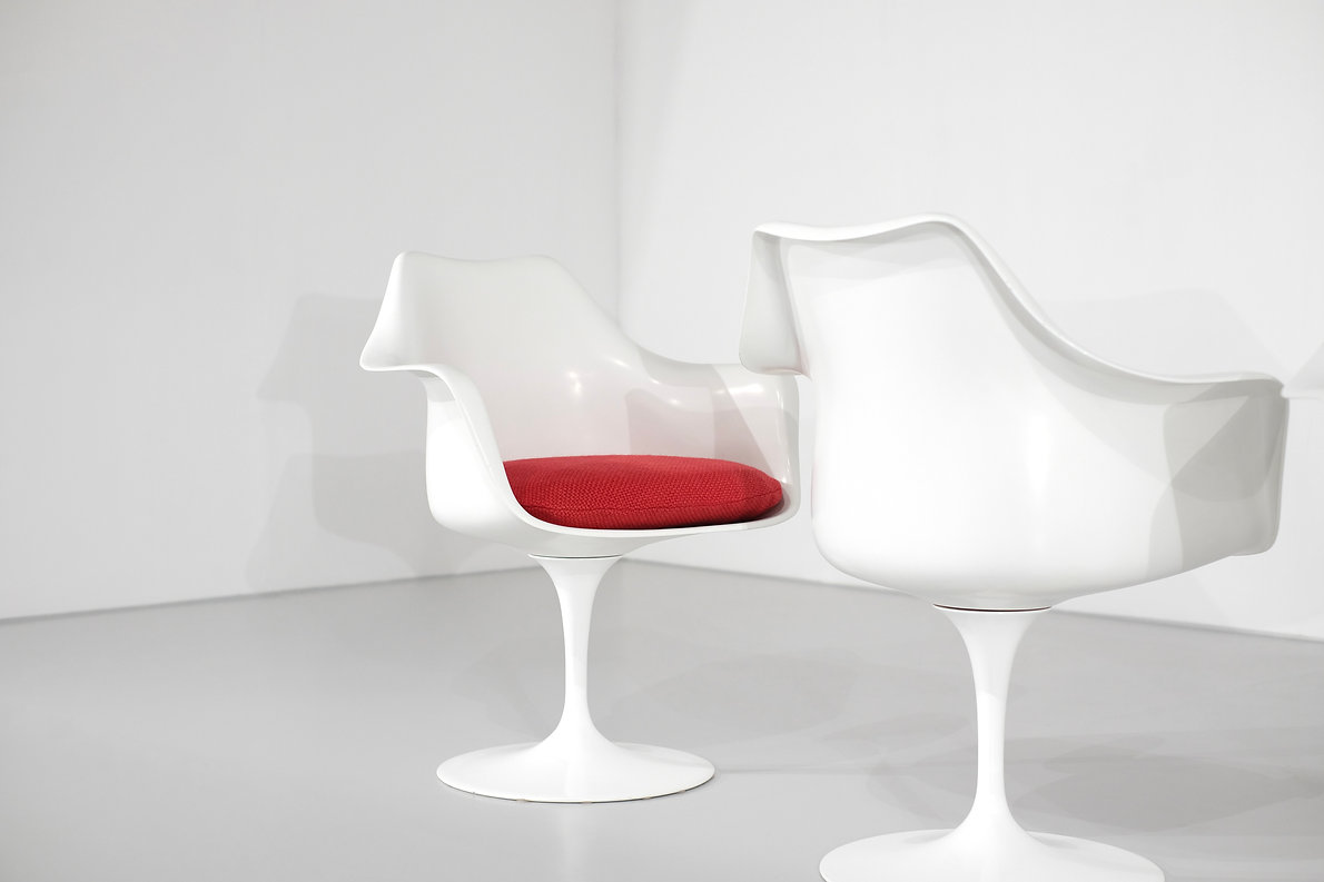 Set of 4 Armchairs model 