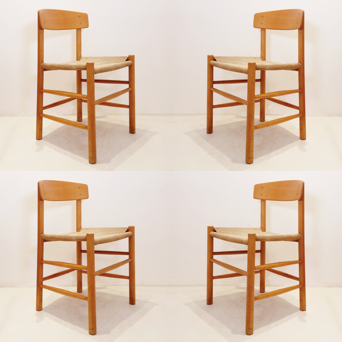 Set of 4 Børge Mogensen J 39 