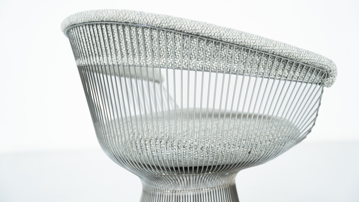 Set of 4 Chairs Warren Platner for Knoll International, 1960s